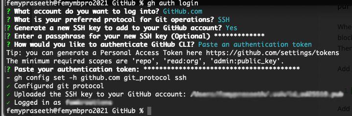 GIT SSH from the blog: Setting up the WordPress development environment on your new MacBook Pro